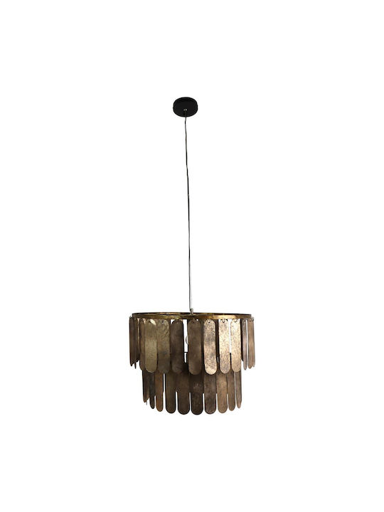 ArteLibre Pendant Light Brown 54.5x54.5x40cm