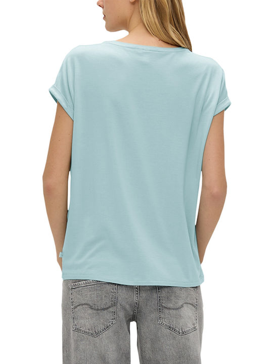 S.Oliver Femeie Sport Tricou Blue