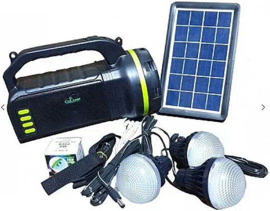 Cl-18 Ηλιακό Κιτ Ραδιόφωνο Φακό 10w + 3 Λαμπτήρες