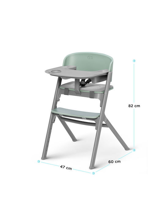 Kinderkraft Livy & Lounger Calmee Καρεκλάκι Φαγητού Olive Green