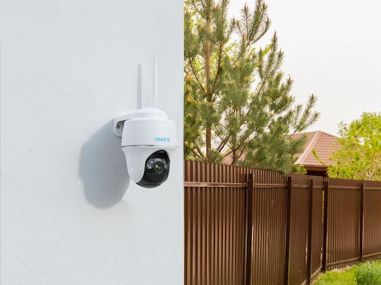 Reolink De Supraveghere Argus Pt IP Cameră de Supraveghere Wi-Fi 4K Rezistentă la apă Pe baterii