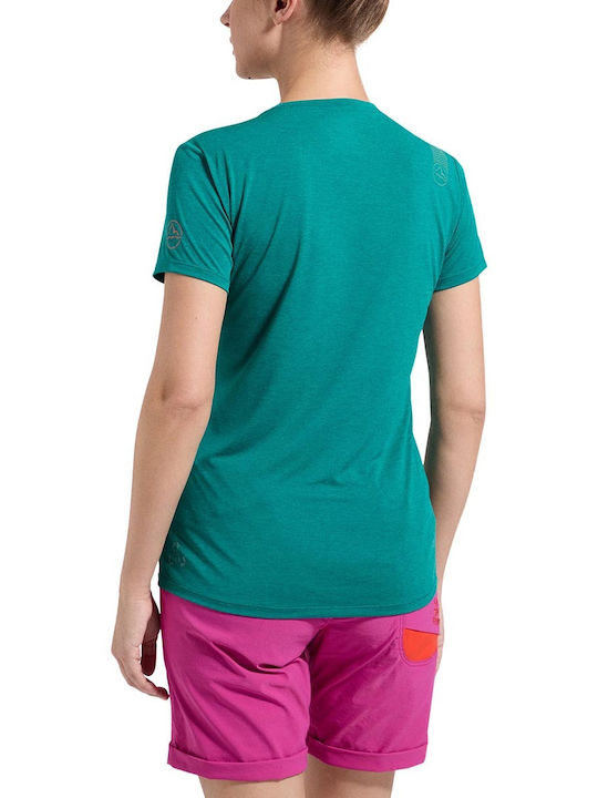 La Sportiva Women's Athletic T-shirt Fast Drying Green