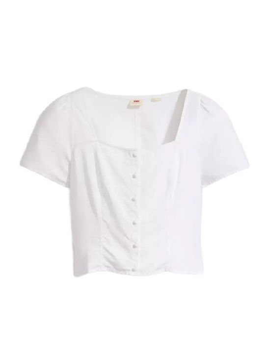 Levi's Damen Bluse Weiß