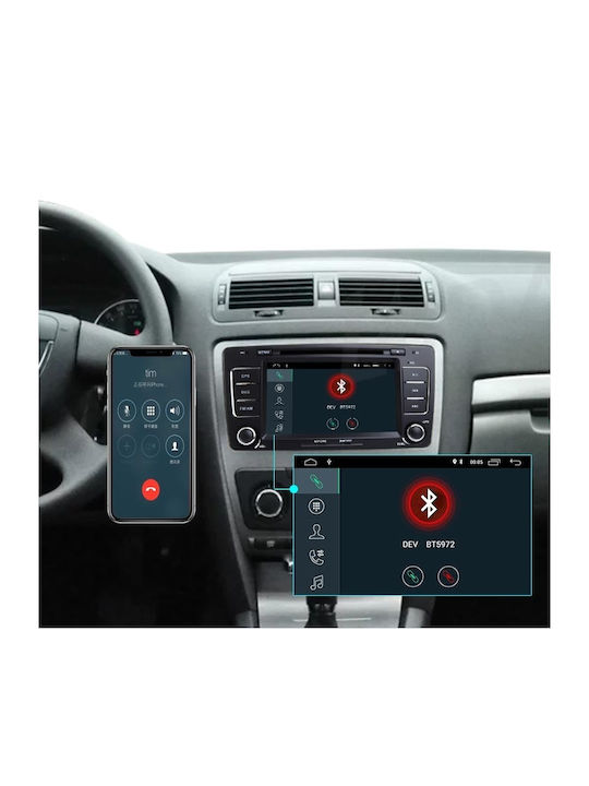 Автомобилна Аудио Система 2DIN (Блутут/USB/WiFi/GPS/Apple-Carplay/Android-Auto)