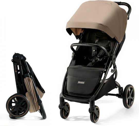 Kinderkraft Mitzy Cărucior pentru Bebeluși Potrivit pentru Nou-născut Linen Bej 5kg