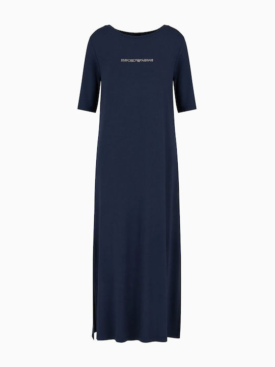 Emporio Armani Maxi Dress Marine