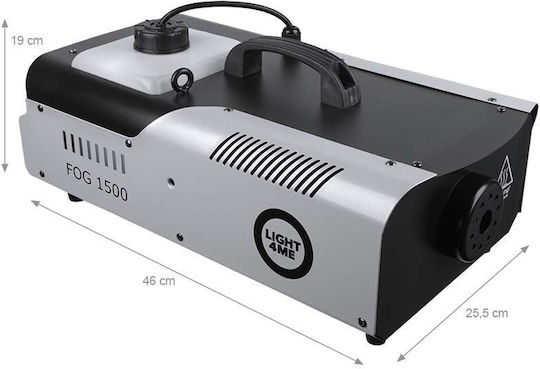 Light4me Μηχανή Καπνού 1500W με Ενσύρματο / Ασύρματο Χειριστήριο