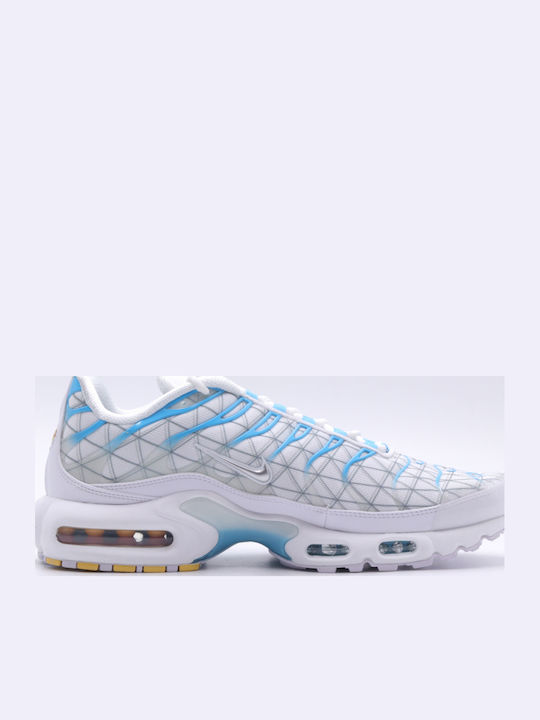 TN Air Max Plus Adidași Pentru Bărbați Albi