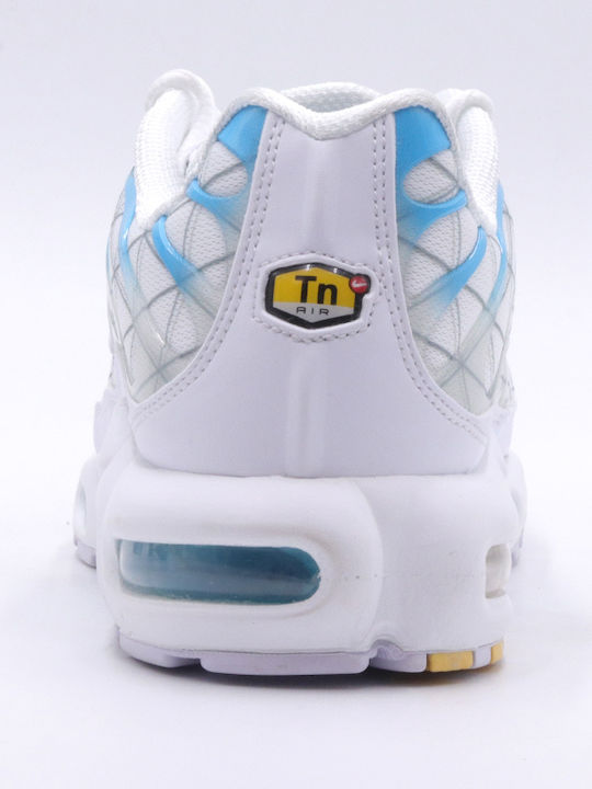 TN Air Max Plus Adidași Pentru Bărbați Albi