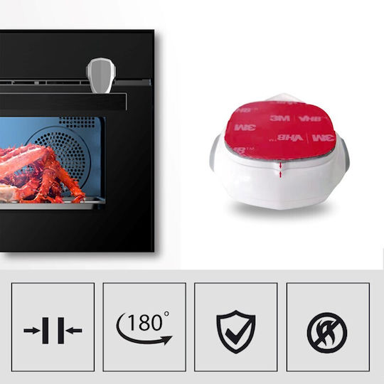 Sipo Oven Safety with Sticker made of Plastic in Gray Color 1pcs