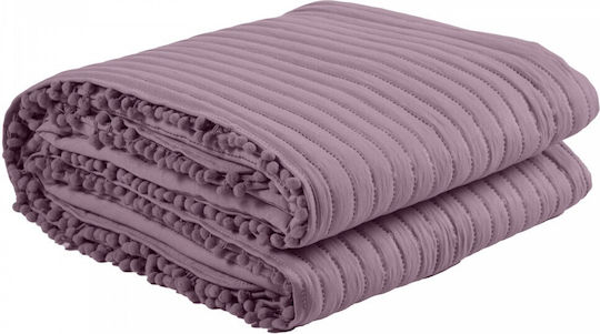 Das Home 9627 Cuvertură Extra-dublu Microfibra Roz 220x240cm