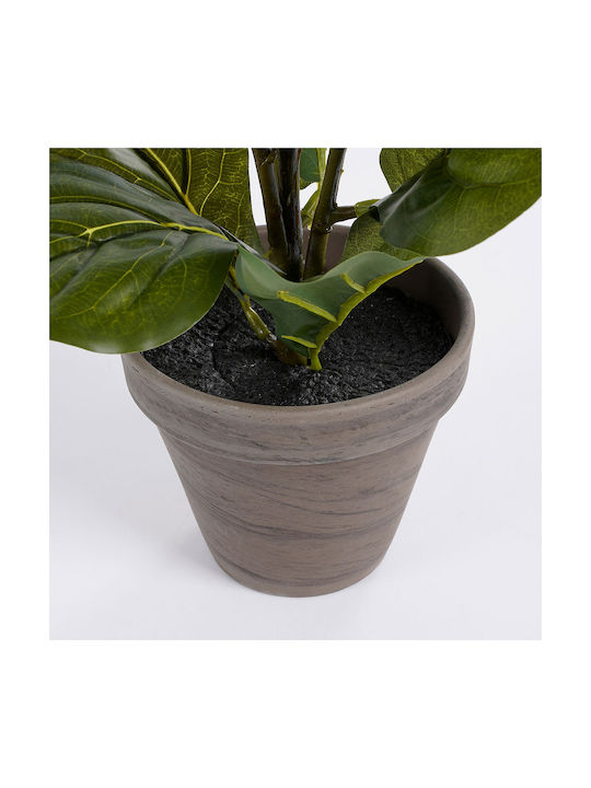 Edelman Plantă Artificială în Ghiveci Mic Ficus Lyrata Brown 35cm 1buc