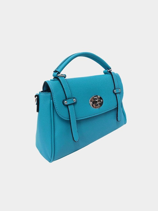 Chris Borsa Damen Tasche Schulter Hellblau