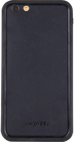 Haweel Back Cover Αδιάβροχο Μαύρο (iPhone 6 Plus / 6s PlusRealme 6 / 6s)