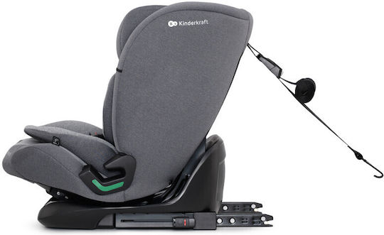 Kinderkraft ONETO3 Детско Столче за Кола i-Размер с Isofix Cool Grey 9-36 кг