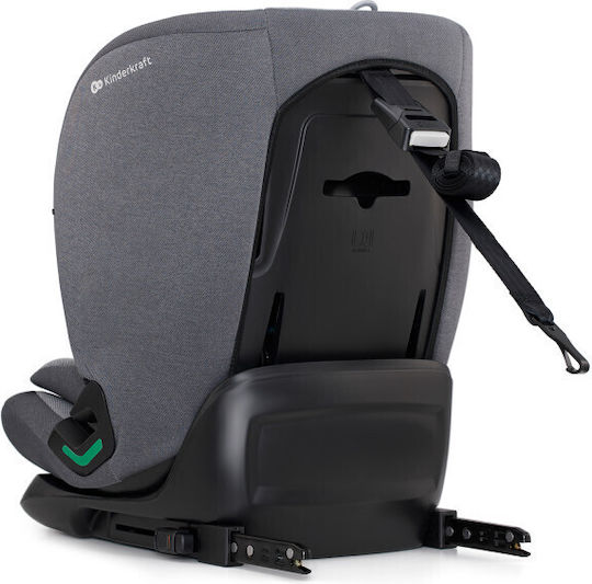 Kinderkraft ONETO3 Детско Столче за Кола i-Размер с Isofix Cool Grey 9-36 кг