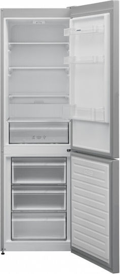 Heinner Ψυγειοκαταψύκτης 341lt Υ186xΠ59.5xΒ65εκ. Inox HC-V341XE++