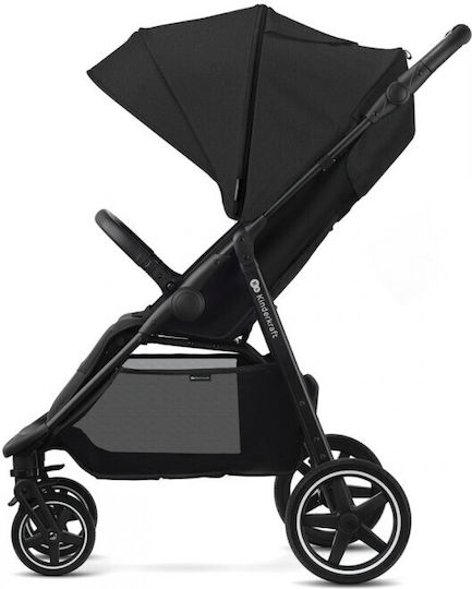Kinderkraft Route Baby Stroller Suitable for Newborn Black 10.8kg