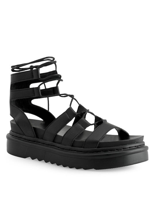 Seven Women's Flat Sandals in Black Color