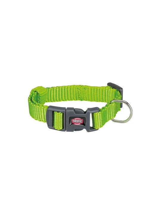 Trixie Dog Collar In Green Colour Small / XSmall 10mm x 22 - 35cm