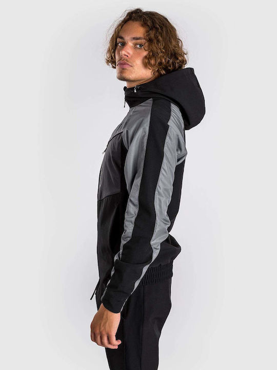 Venum 3.0 Venum Men's Sweatshirt Jacket with Hood Black/Grey