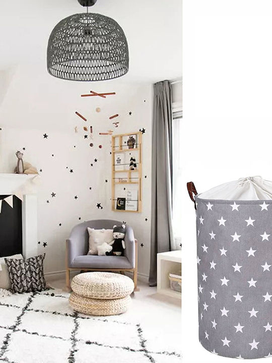 Sipo Storage Basket Fabric Gray 43lt 1pcs