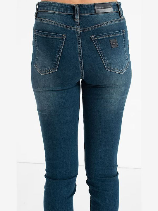Дамско Дънково Панталон В Super Skinny Кройка