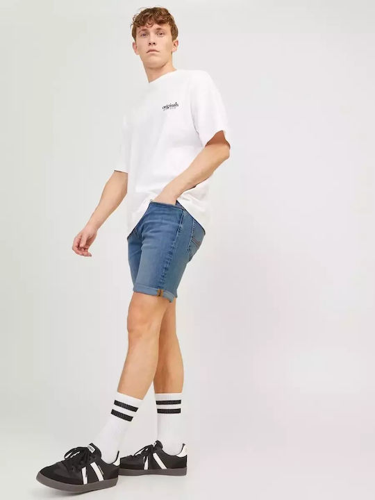 Men's Shorts Jeans Blue Denim
