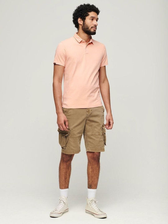 Ovin Core Ανδρική Βερμούδα Cargo Tan Khaki