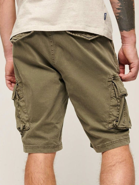 Superdry Ovin Core Ανδρική Βερμούδα Cargo Chive Green