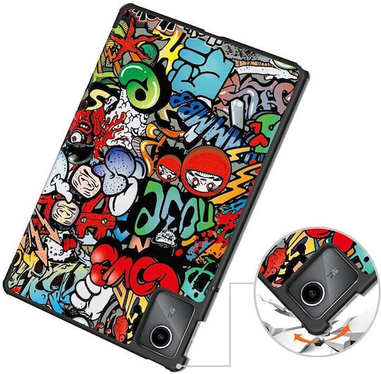 Графити Флип Капак Издръжлива Многоцветна (Lenovo Tab M11 TB330FU)