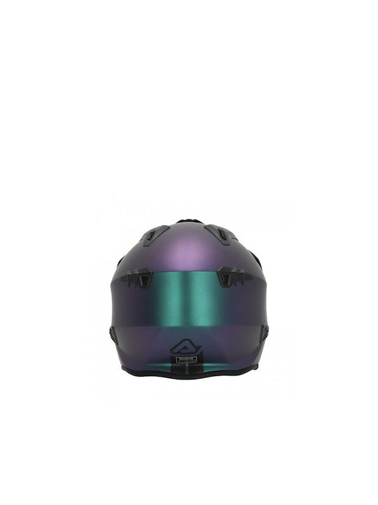 Acerbis Aria Metallic Chameleon Κράνος Μηχανής Jet ECE 22.06 1050gr με Sunvisor