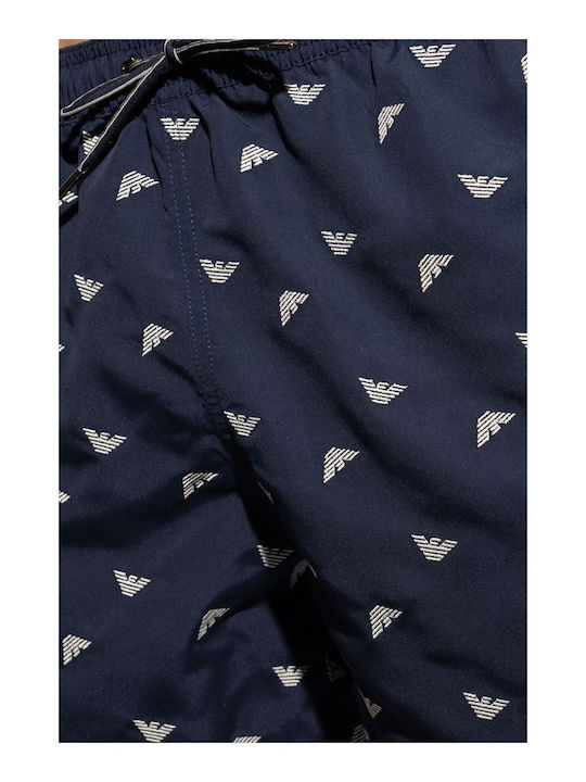 Logo Herren Badebekleidung Bermuda Blue Navy