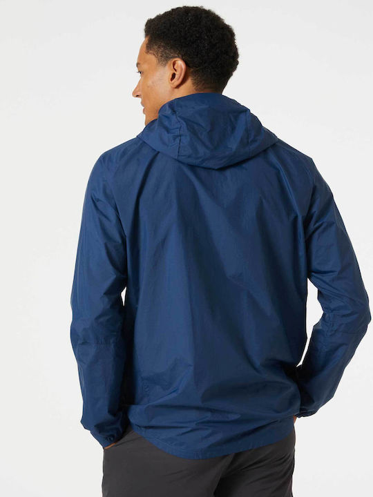 Helly Hansen Ανδρικό Μπουφάν Αντιανεμικό Blue