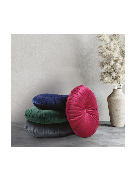 Das Home Sofa Cushion 0267 In Green Velvet 38x38cm
