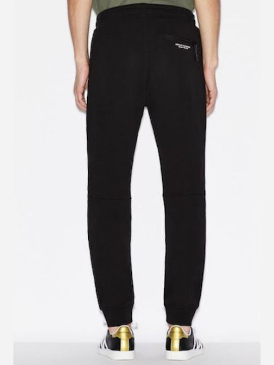 Armani Exchange Pantaloni de trening Black