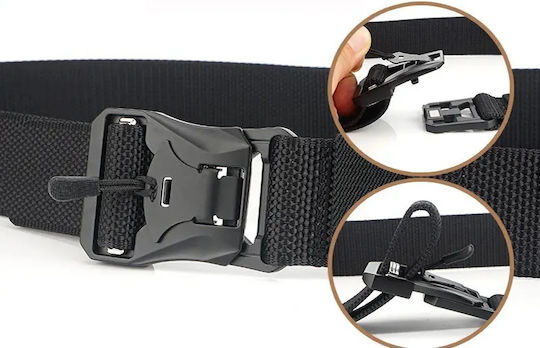 Militärgürtel Operativ Schwarz 38mm 920174