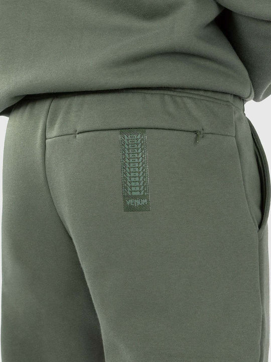 Sweatpants with Elastic Green