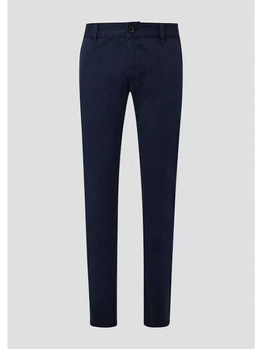 Παντελόνι Chino Ελαστικό Μπλε Navy