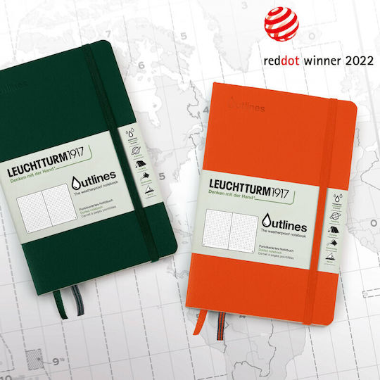 Leuchtturm1917 Издание Бележник B6 Булет Журнал Зелен