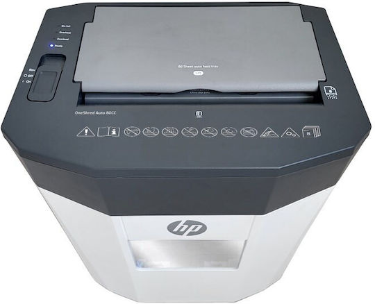 HP Oneshred Cross Cut 80-Sheet Paper Shredder