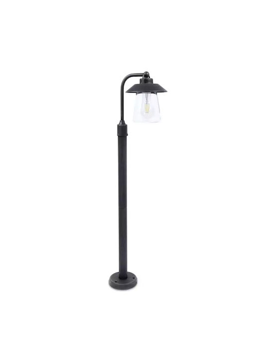 Lutec Cate Post Outdoor Floor Lamp 60W IP44 for E27 Socket Orange