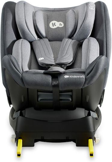 Kinderkraft Xrider Scaun Auto pentru Copii i-Size cu Isofix Gri