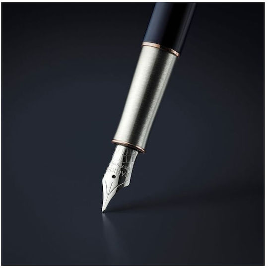 Parker Писалка Fine Бронзова от Месинг с Червено Мастило