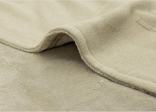 Jollein Κουβέρτα Αγκαλιάς & Λίκνου Χακί Olive Green 100x75εκ.