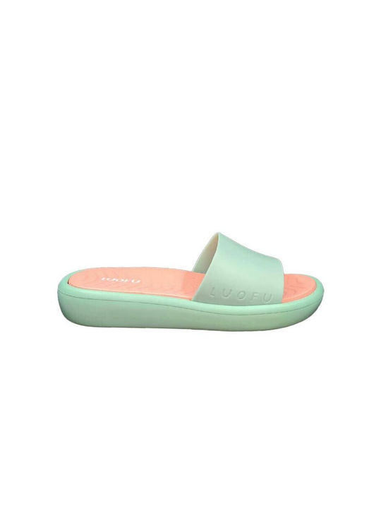 Parex Frauen Flip Flops in Grün Farbe