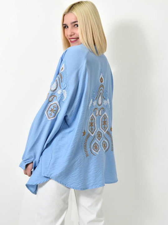 Damen Jacke Blue 23457