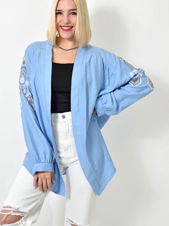 Damen Jacke Blue 23457
