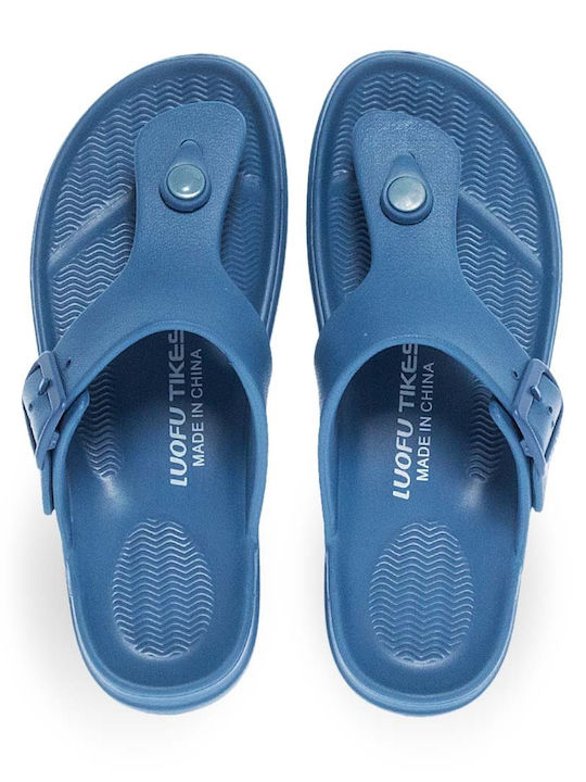 Women's Flip Flops in Style Sandals in Blue Color