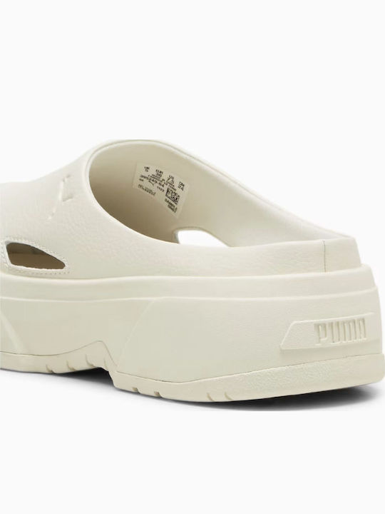 PUMA Femei Sabot Ecru